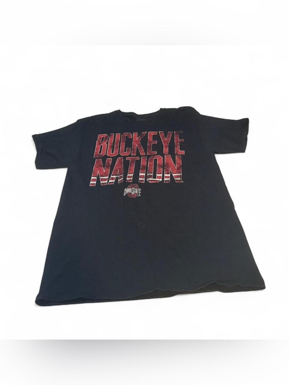 Ohio State Buckeye Nation Graphic Tee - Black & Red